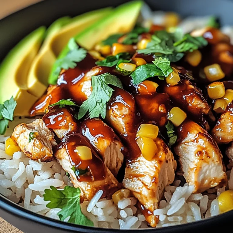 Smoky Chipotle BBQ Chicken Rice