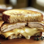Turkey Dijon Melt Sandwiches